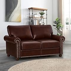 Faux leather loveseat for sale  Delivered anywhere in USA 