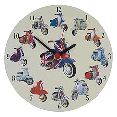 Scooter collage clock for sale  Delivered anywhere in Ireland