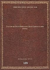 Lettre louis péricaud d'occasion  Livré partout en France