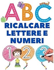 Ricalcare lettere numeri usato  Spedito ovunque in Italia 