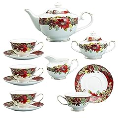 Grace teaware poinsettia for sale  Delivered anywhere in USA 