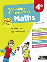 Cahier exercices maths d'occasion  Livré partout en France