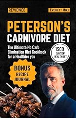 Peterson carnivore diet usato  Spedito ovunque in Italia 
