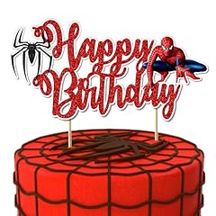 Spidrman happy birthday for sale  Delivered anywhere in USA 