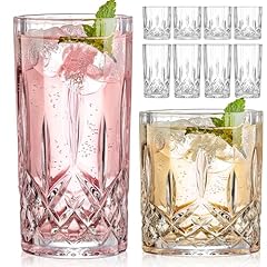 Qipecedm drinking glasses for sale  Delivered anywhere in USA 