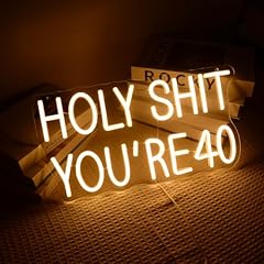 40th birthday neon for sale  Delivered anywhere in UK