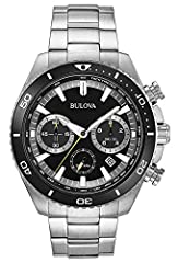 Bulova Mens Chronograph Quartz Watch with Stainless for sale  Delivered anywhere in UK