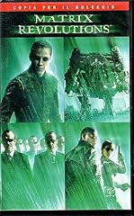 Vhs matrix revolutions usato  Spedito ovunque in Italia 
