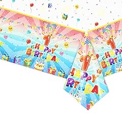 1st birthday tablecloth for sale  Delivered anywhere in UK