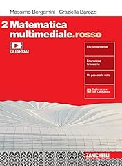 Matematica multimediale.rosso. usato  Spedito ovunque in Italia 