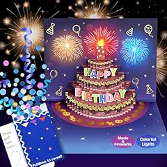 Birthday card fireworks for sale  Delivered anywhere in UK