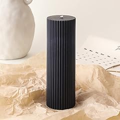 Ribbed pillar candles for sale  Delivered anywhere in UK