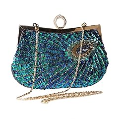 Peacock evening bag for sale  Delivered anywhere in USA 
