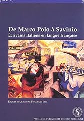 Marco polo savinio d'occasion  Livré partout en Belgiqu