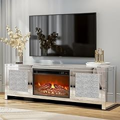 Mirrored stand fireplace for sale  Delivered anywhere in Ireland