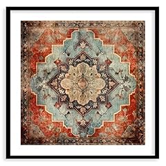 Persian rug ornamental for sale  Delivered anywhere in USA 