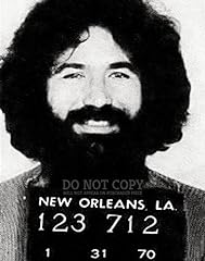 Jerry garcia mugshot for sale  Delivered anywhere in USA 