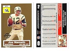Joe namath topps for sale  Delivered anywhere in USA 