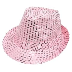 Zhzrche sequin fedora for sale  Delivered anywhere in USA 