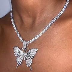 Earent rhinestone butterfly for sale  Delivered anywhere in USA 
