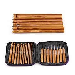 20pcs bamboo crochet for sale  Delivered anywhere in UK