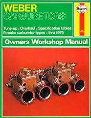 Weber carburetors owners for sale  Delivered anywhere in Ireland
