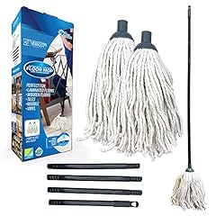 Cotton floor mops for sale  Delivered anywhere in UK