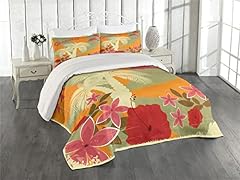 Lunarable hawaiian coverlet for sale  Delivered anywhere in USA 