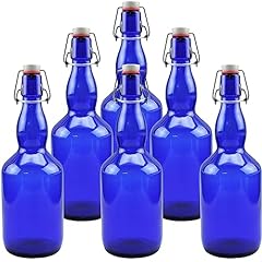 Mikken blaue glasflasche gebraucht kaufen  Wird an jeden Ort in Deutschland