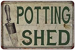 Potting shed sign for sale  Delivered anywhere in USA 