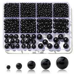 1200pcs black beads for sale  Delivered anywhere in USA 