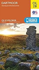 Dartmoor explorer map for sale  Delivered anywhere in USA 