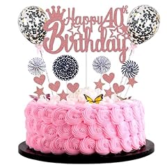 Happy 40th birthday usato  Spedito ovunque in Italia 