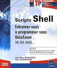 Scripts shell entraînez d'occasion  Livré partout en France