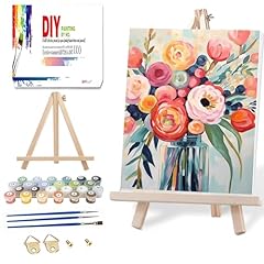 Flowers paint numbers for sale  Delivered anywhere in USA 