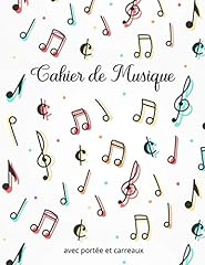 Cahier musique portée d'occasion  Livré partout en France