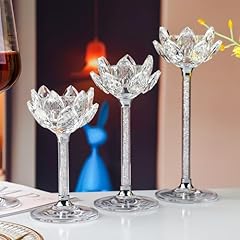 Kristall lotusblume kerzenstä gebraucht kaufen  Wird an jeden Ort in Deutschland