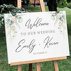 Wedding welcome sign for sale  Delivered anywhere in USA 