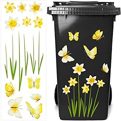 Flower wheelie bin for sale  Delivered anywhere in UK