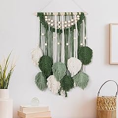 Newwiee leaves macrame for sale  Delivered anywhere in USA 