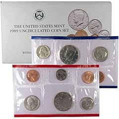 1989 uncirculated coin for sale  Delivered anywhere in USA 