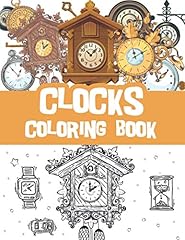 Clocks coloring book for sale  Delivered anywhere in USA 