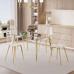 Inch glass dining for sale  Delivered anywhere in USA 