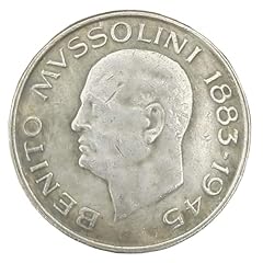 Commemorativa moneta mussolini usato  Spedito ovunque in Italia 