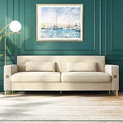 Storfenbor beige velvet for sale  Delivered anywhere in USA 