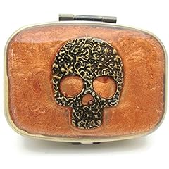 Skull pill box for sale  Delivered anywhere in UK