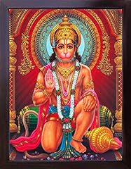 Hanuman Giving Blessings, a Holy Hindu Religious Poster for sale  Delivered anywhere in Canada