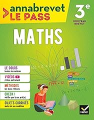 Annabrevet pass maths d'occasion  Livré partout en France