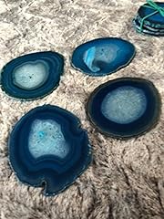 Teal agate microcrystalline for sale  Delivered anywhere in UK