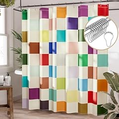 Amazerbath colorful checkered for sale  Delivered anywhere in USA 
